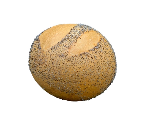 Krokante witte bol maanzaad