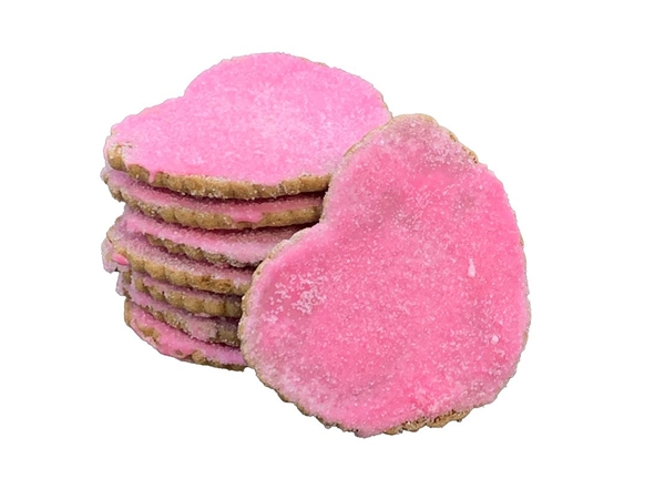 Suikerhartjes per 4